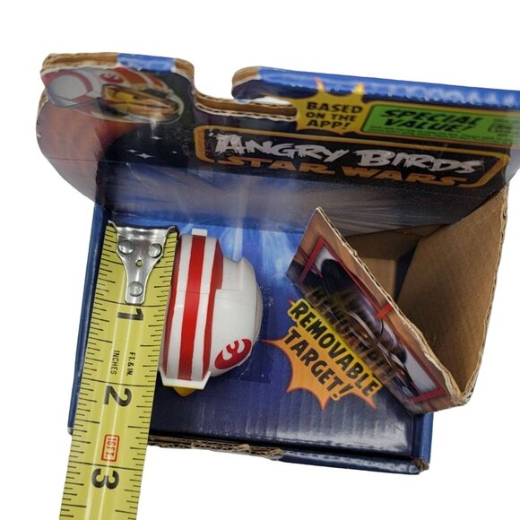 2/$15 Angry Birds Star Wars Power Battlers Toy Luke Skywalker Bird Pull Back NEW - Picture 9 of 9